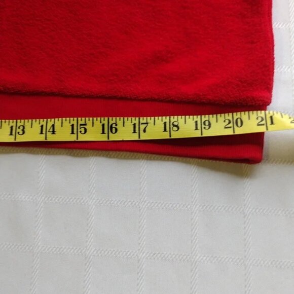 Xhilaration Red With Glittery White "Treat Yourself" Sweatshirt Size XL! - Picture 11 of 15